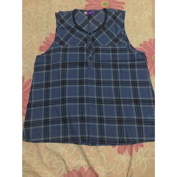 Rompi wanita tanpa lengan Atasan Wanita Crop top wanita Second Branded