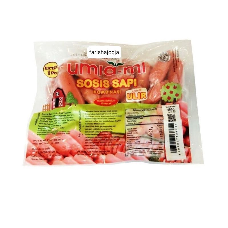 

✨ FSFF ✨ [instan] Umiami Sosis Ulir Cocktail 450g isi 51 pcs