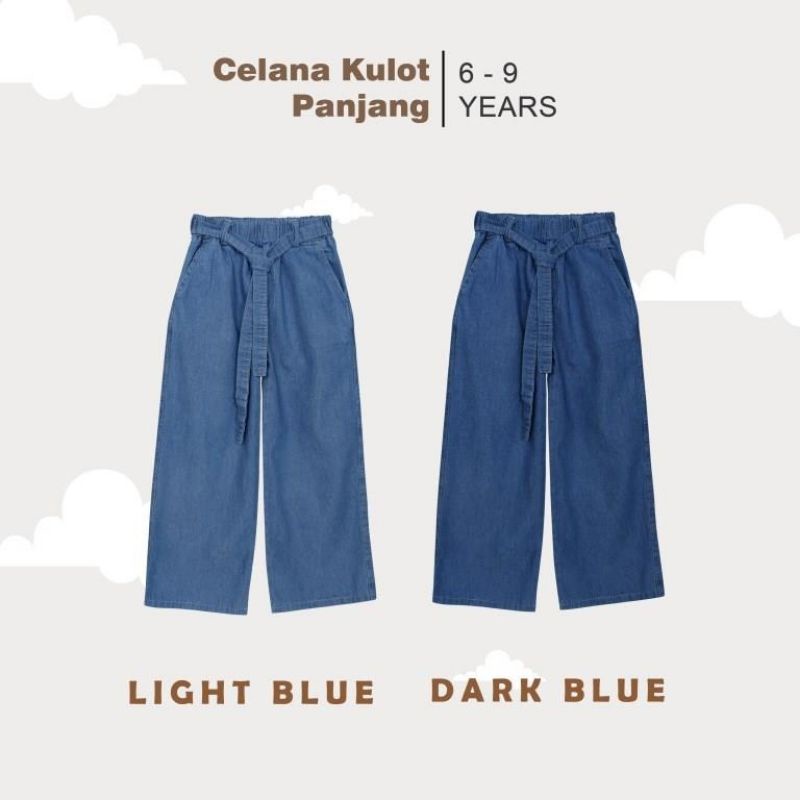 Kulot Anak Jeans Panjang 5-8 Tahun