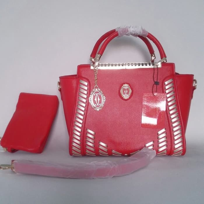 3286 KW 1 Tas Wanita Cartier Merah