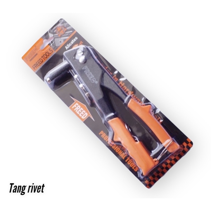 Tang rivet hand riverter gagang karet merk Freed