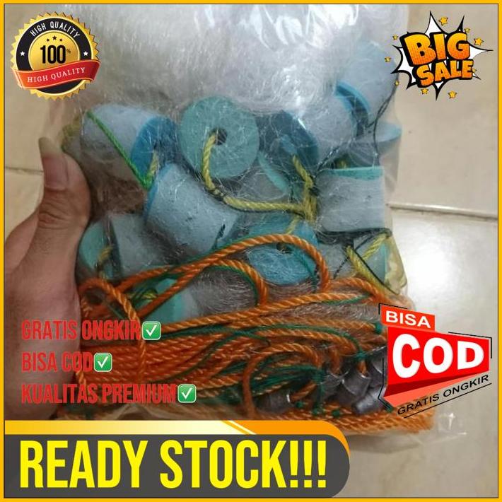 Jaring Ikan Lengkap Siap Pakai