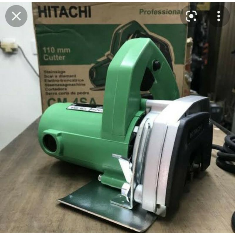 Jual MESIN SIRCEL ATAU MESIN POTONG KERAMIK 105 4 MERK HITACHI TYPE CM 4 SA Shopee Indonesia