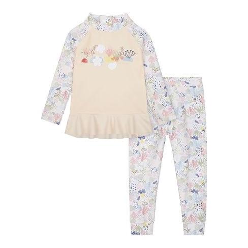 MOTHERCARE pink undersea swim set babygirl, baju renang bayi