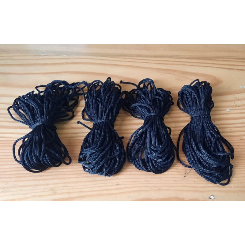 Tali paracord 2mm panjang 10 mtr / Tali pengikat tenda 2mm