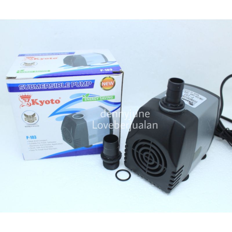 Kyoto P-103 Pompa Filter Aquarium Sumersible Pump