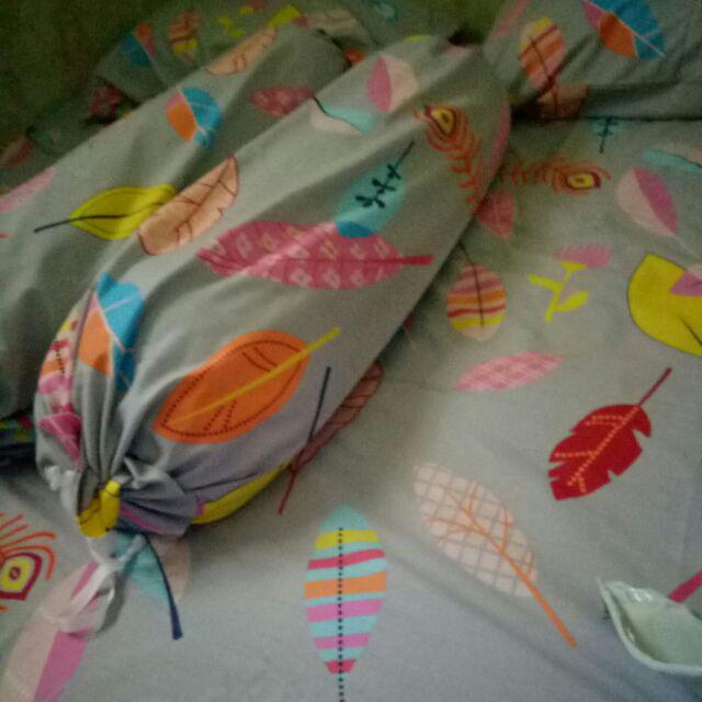 Sprei Anti Geser Sakura Dream Warna Pastel│ Seprei Katun Bahan Katun Star