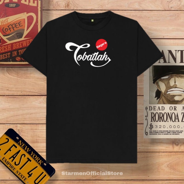 Kaos Distro Unisex TOBATLAH Katun Combed 30s / sablon polyflex /polyflex premium / Pakaian Pria Wanita Atasan Cowok Cewek /kaos kekinian / kaos viral / tshirt tumbrl tee basic /SIZE M , L , XL , XXL / kaus oblong oversize kaos murah best seller ready