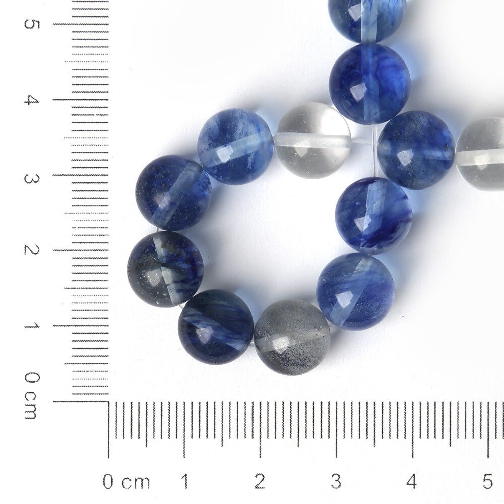 Butir Blue Crystal Quartz Beads