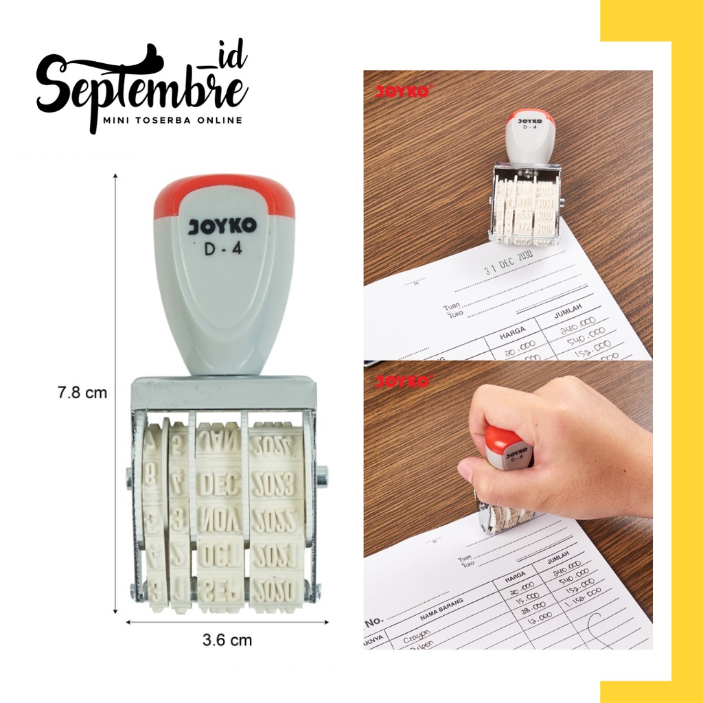 

Stempel Tanggal Date Stamp Joyko