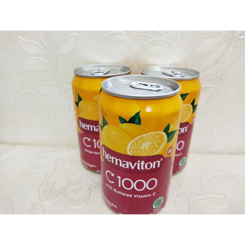 HEMAVITON C 1000 330 ML KALENG / VITAMIN C 1000 MG / HEMAVITON C 1000 / IMUNITAS / DAYA TAHAN TUBUH