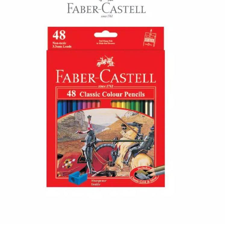 

Model Baru // IW70N pensil warna classic colour 48 faber castell //Bestseller