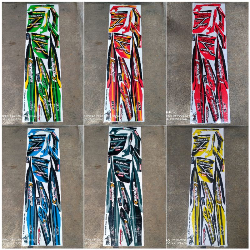 Striping Sticker Jupiter Z Lama Jupiter Z Burhan kawahara