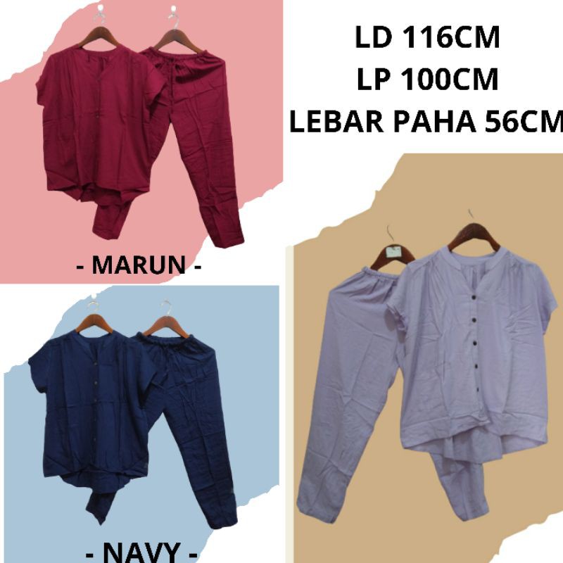 Setelan wanita premium / one set rayon / setelan jumbo / premium / setelan rayon