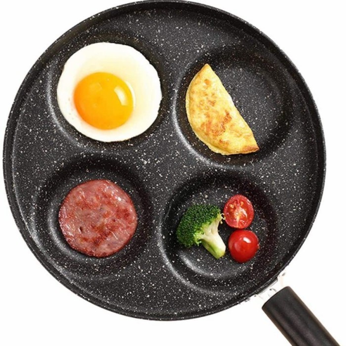 Egg omelette Tamagoyaki Fry Pan Teflon Panci masak Telur mata sapi