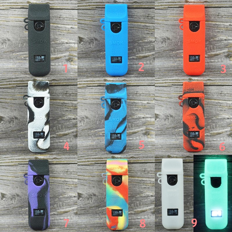 [Free Lanyard] Case Untuk Smok Novo4 25w Tekstur Cover Pelindung Karet Bungkus Kulit Cocok Novo4