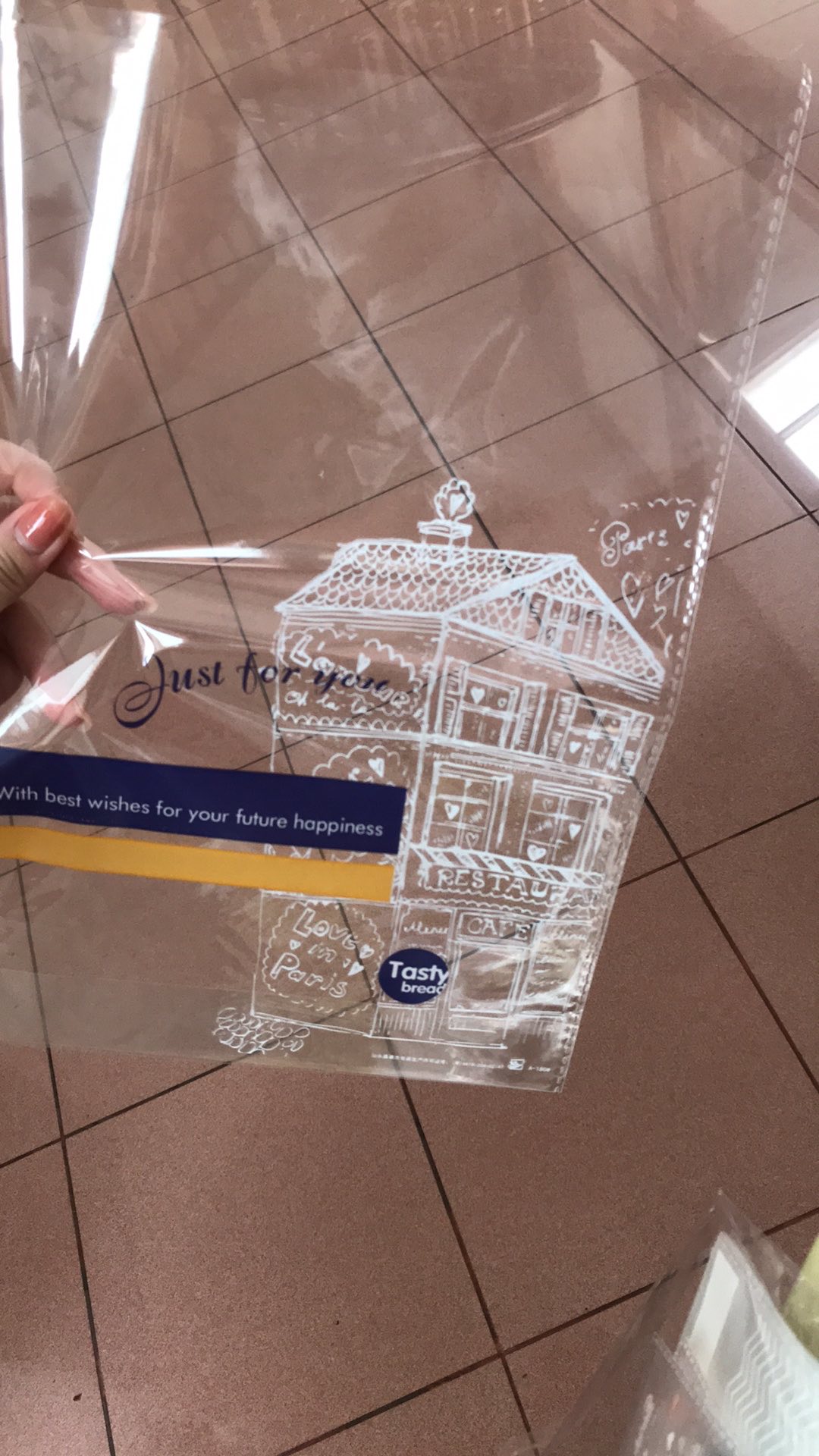 Plastik Kemasan Roti Tawar Sisir Kasur /  Toast Loaf Bag Kode Pr - 07 1pak= Isi 10pcs