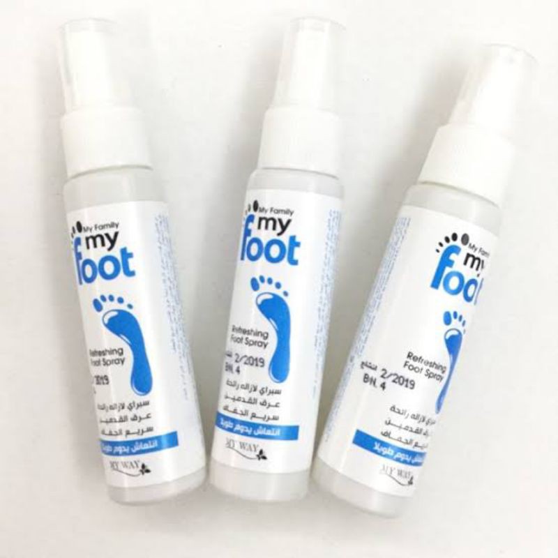 My Foot - Refreshing Foot Spray My Way