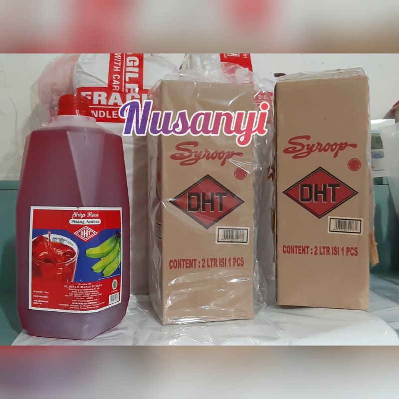 

Sirup DHT Pisang Ambon Asli Makassar