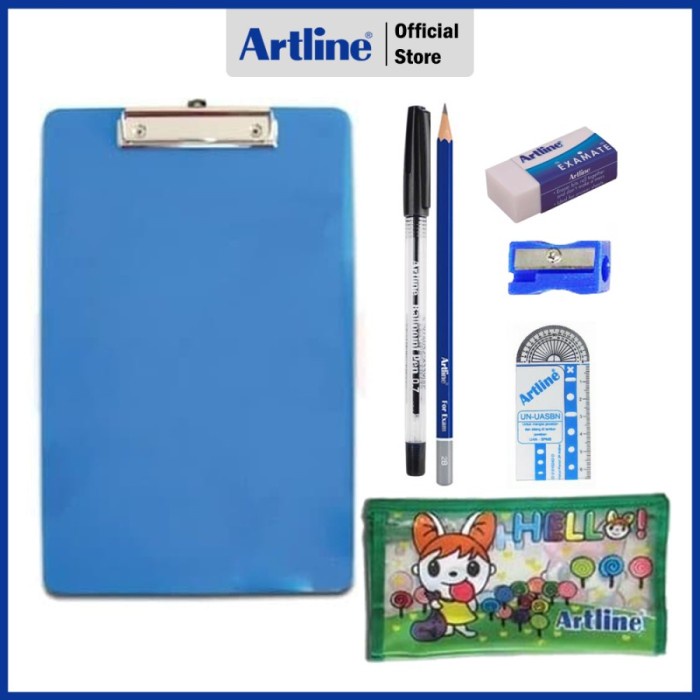 

Cantik Paket Ujian Artline Set Clipboard Mika Bening Ps-Clip Mika Bening Hemat