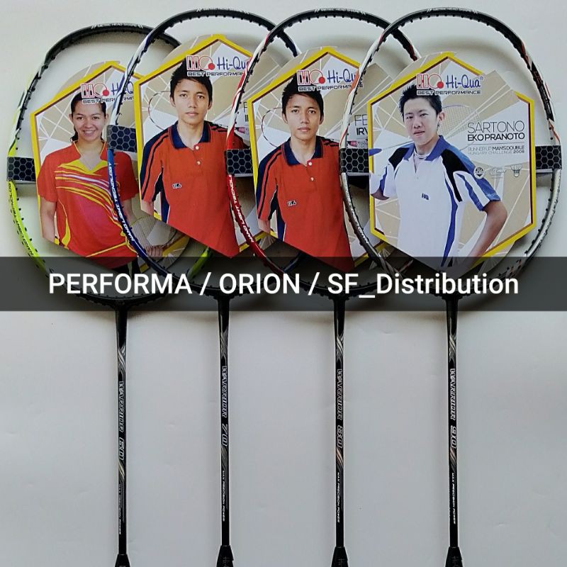 PACKING KAYU - Raket Badminton Hi-Qua WARRIOR HiQua ORIGINAL