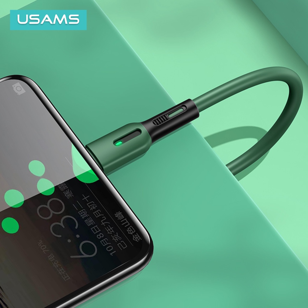 USAMS U51 KABEL DATA TYPE-C LIQUID SILICONE FAST CHARGING