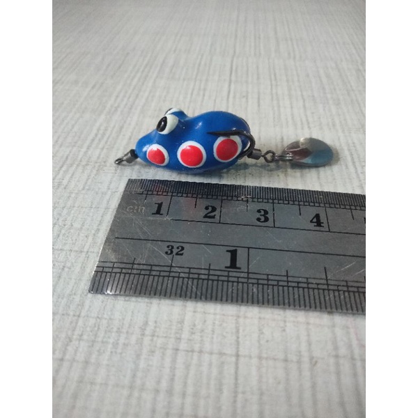 Soft frog Mini 2,5 cm KOCOLAN KILLER&quot;Pangeran Soft Frog&quot;/KUALITAS TINGGI/Pakai label