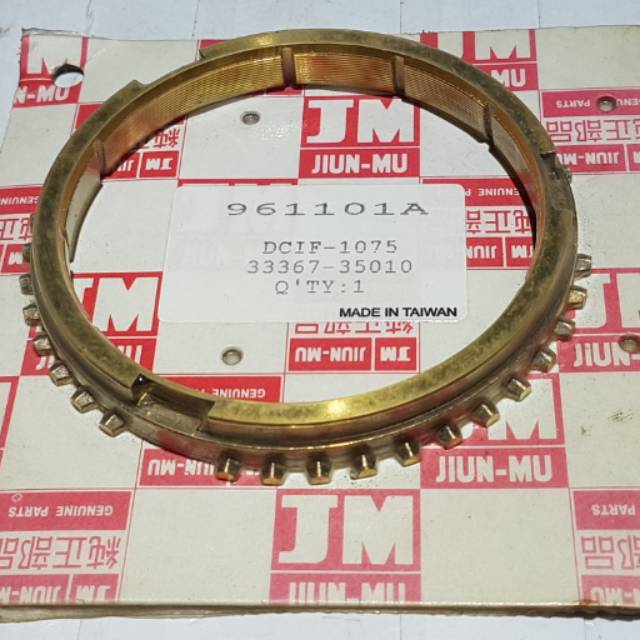 Ring synchronizer no.1 toyota cresta mark 2 hilux landcruiser dyna supra soarer hiace 33367-35010