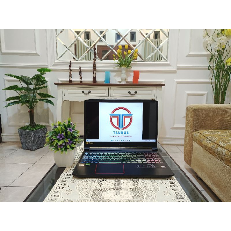 ACER NITRO 5 RYZEN 5 4600H RAM 8GB SSD 512GB VGA GTX 1650TI 4GB LAYAR 15'6 FHD IPS 144HZ WINDOWS 11 