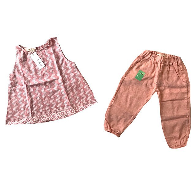 Dusty Pink Batik Girl