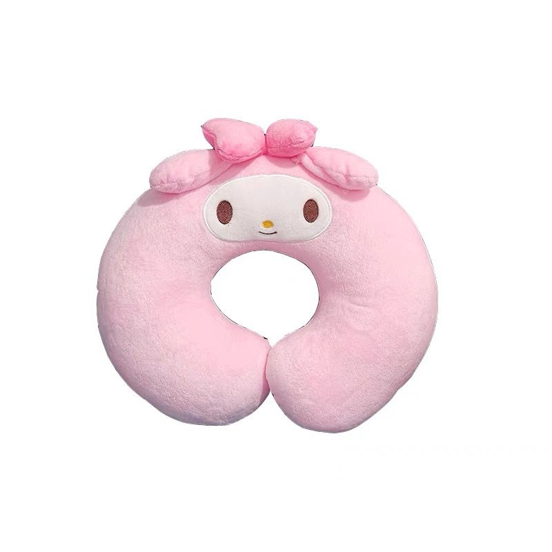 BANTAL LEHER CINNAMOROLL MELODY PURIN HELLO KITTY KUROMI NECK PILLOW TRAVEL FASHION