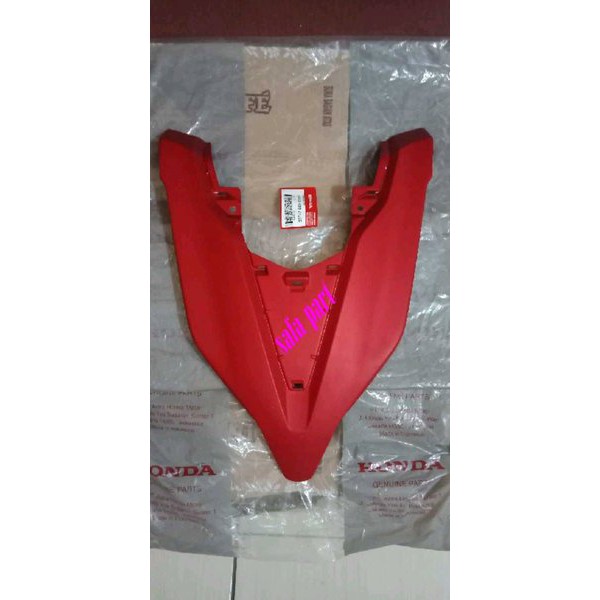 onderdil cover front panel tameng depan vario 125 150 led new merah doff terbaru 2018 original