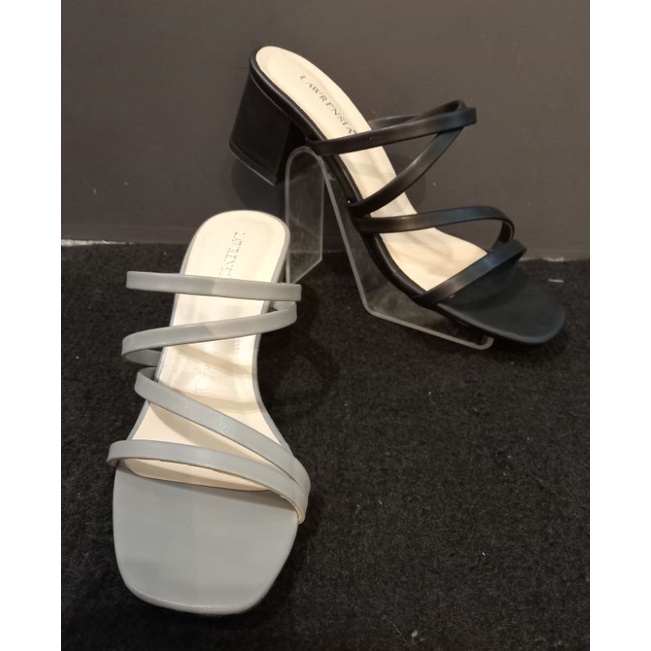 sandal heels wanita original Lawrensia