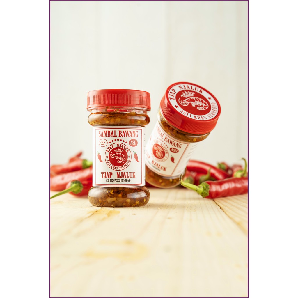 

PALING LAKU! SAMBAL BAWANG / SAMBEL ENAK TJAP NJALUK LIMITED STOCK