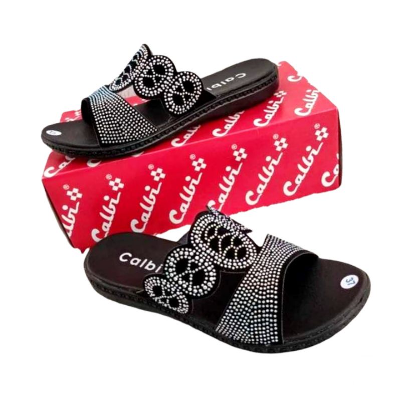 Sandal Teplek Calbi Blink Mahkota BELI 1 GRATIS 1 COD