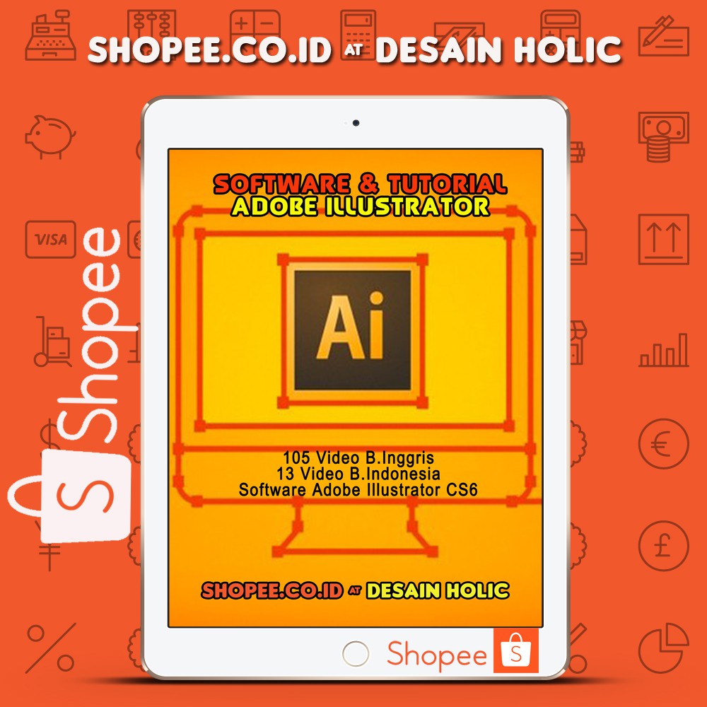 Video Tutorial Software Adobe Illustrator Terlengkap Shopee