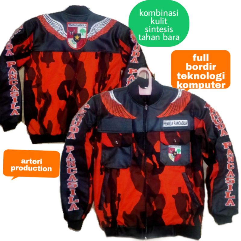 jaket kulit pemuda Pancasila sintesis anti bara