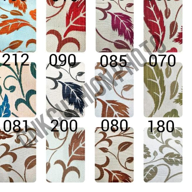 ✪ BAHAN KAIN ATEJA MOTIF BUNGA - ARASIA (Sofa, Meubel, Tas, Fashion) ➼