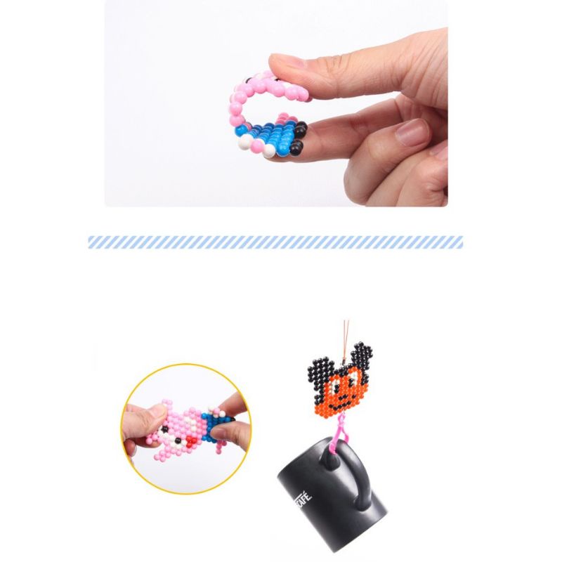 3000 Pcs DIY Magic Spray Aqua Beads / Mainan Anak Aquabeads Aquabead