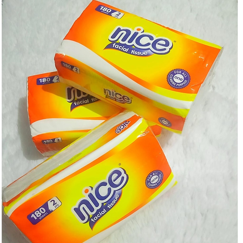 Jual Tisu Nice 180 Sheet 2ply Tisu Nice 250 Sheet 2ply Tisu Nice