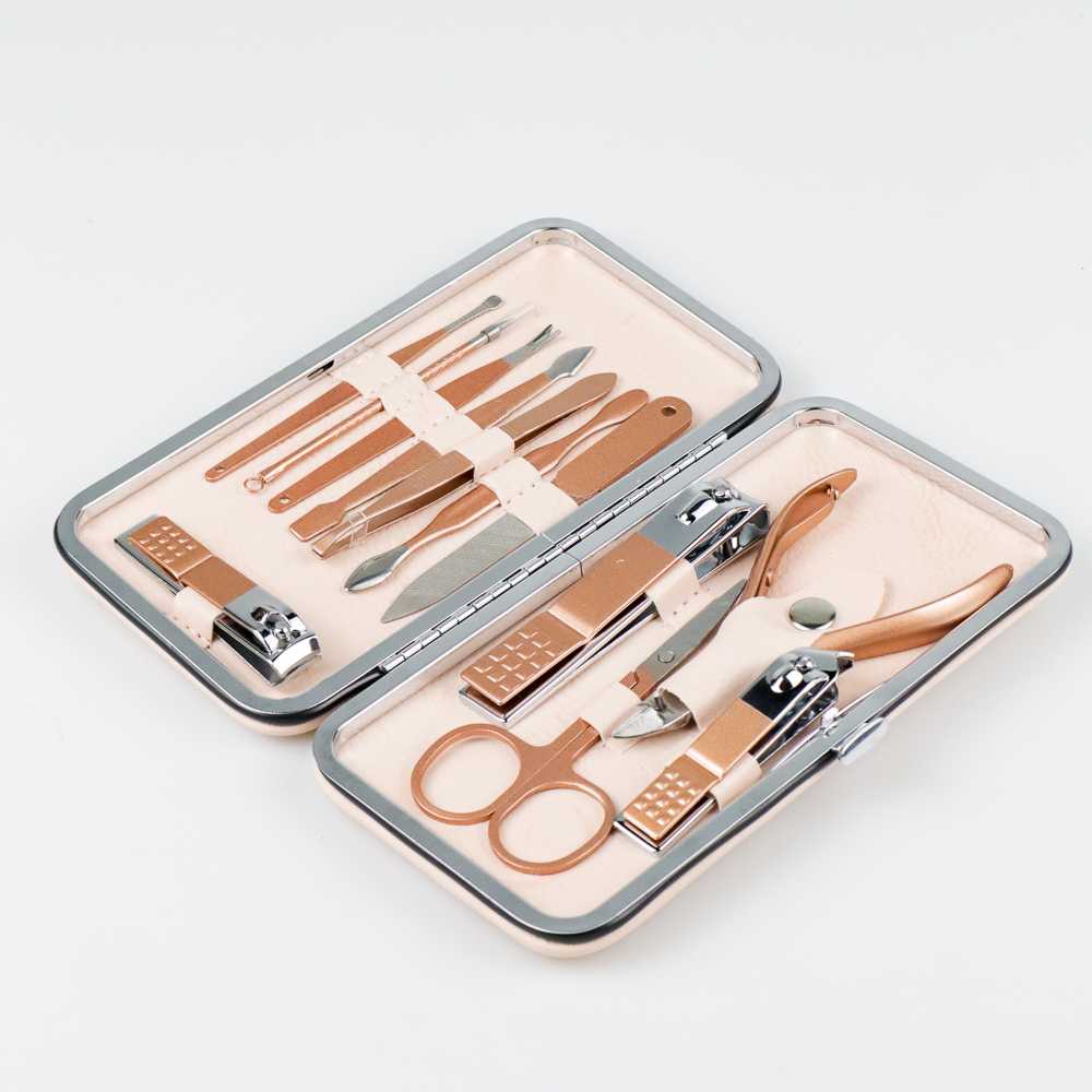 Gunting Kuku Nail Art Set Manicure Pedicure 12 PCS CT02