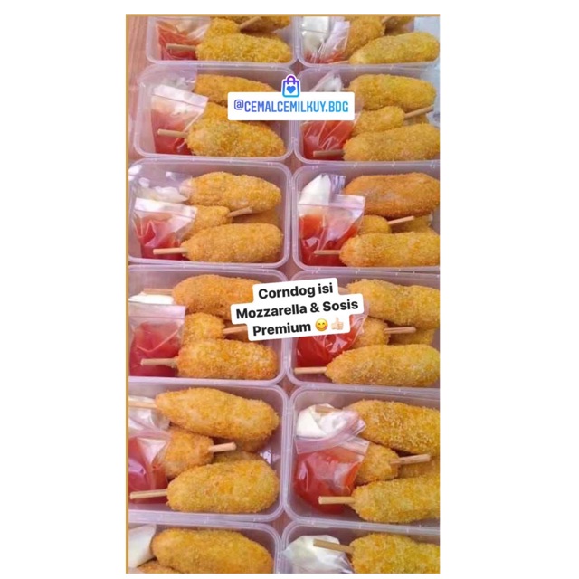 

Corndog sosis mozzarella
