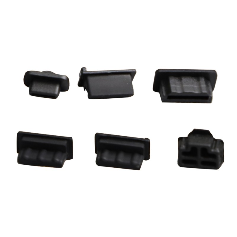 VIVI HOT Ready stock 6pcs Dust Plugs Set USB HDM Interface Anti-dust Plug for PS5 Game Console