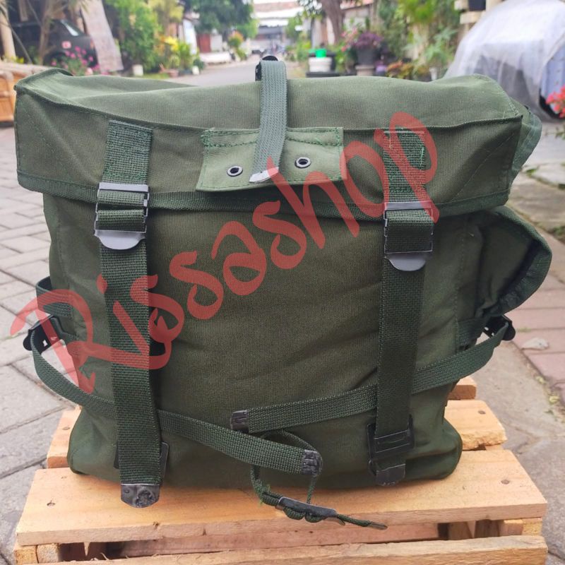 Tas Ransel Tempur Kecil TNI RPK Hitam