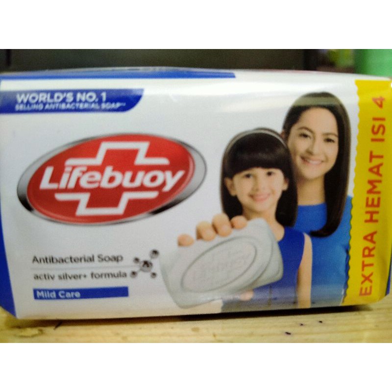 LIFEBUOY SABUN MANDI BATANG PAKET ISI 1PCS/4PCS