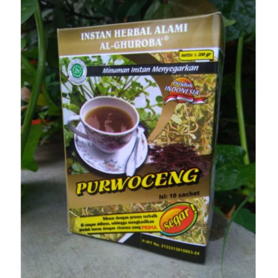 

Purwoceng Plus Jahe Merah Instan 200gr isi 10 sachet AlGhuroba