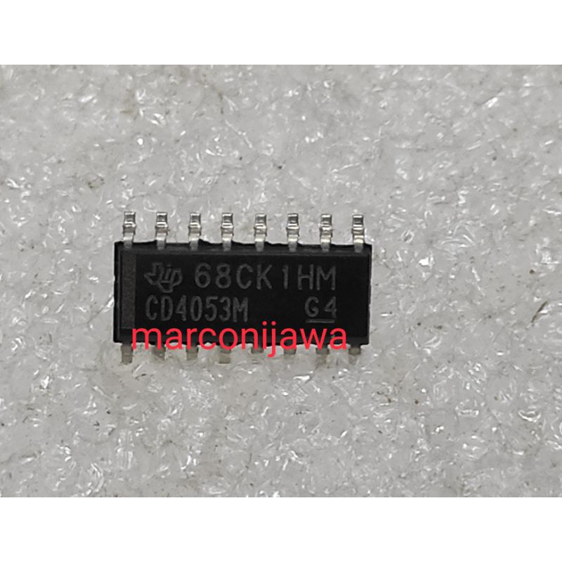 CD4053M ic smd tempel