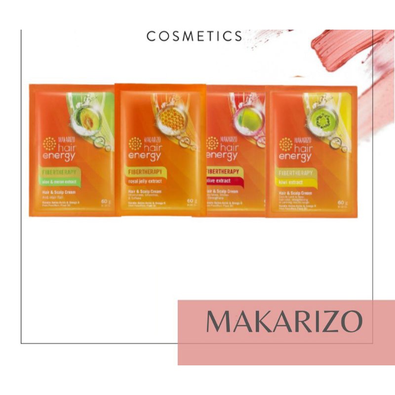 Makarizo Hair Energy Creambath 30ml