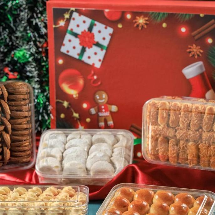 

HAMPERS NATAL CHRISTMAS/PARCEL NATAL COOKIES KUE KERING XCD521XS