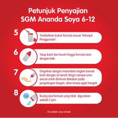 Susu Alergi SGM Ananda Soya Isopro Soy 2 6-12 Bulan 400g